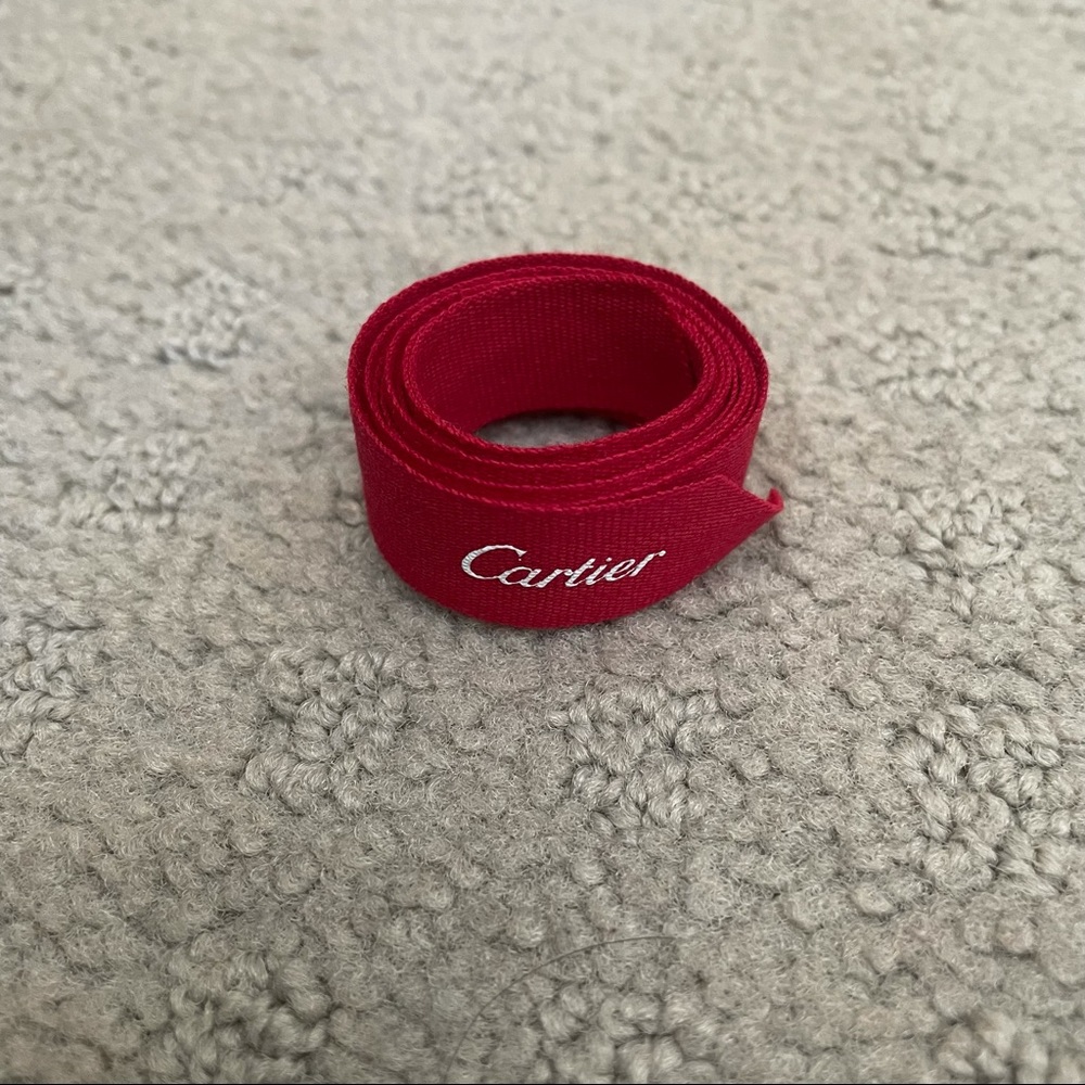 ๐ฏ Authentic ๐ Cartier Ribbon 37โ - Picture 4 of 5